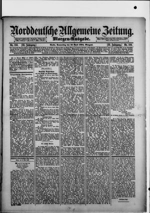 Norddeutsche allgemeine Zeitung vom 19.04.1894
