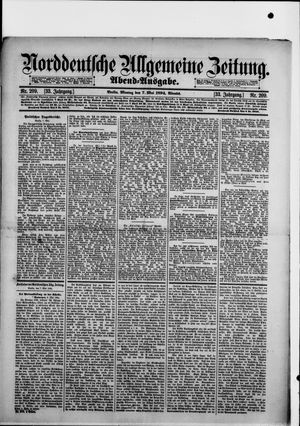Norddeutsche allgemeine Zeitung vom 07.05.1894