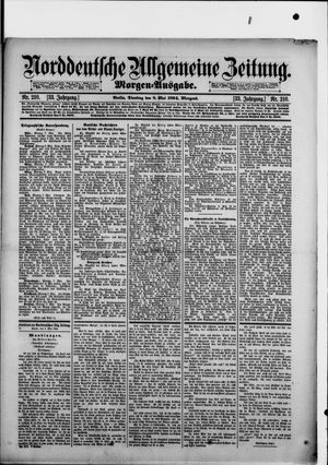 Norddeutsche allgemeine Zeitung on May 8, 1894