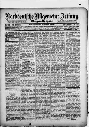 Norddeutsche allgemeine Zeitung vom 17.05.1894