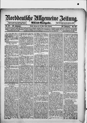 Norddeutsche allgemeine Zeitung vom 18.05.1894