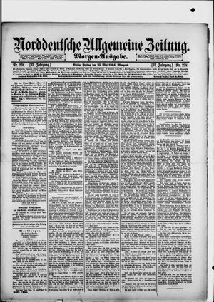 Norddeutsche allgemeine Zeitung vom 25.05.1894