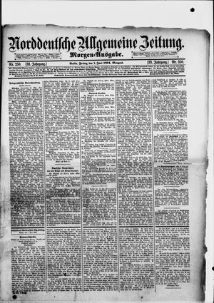 Norddeutsche allgemeine Zeitung on Jun 1, 1894