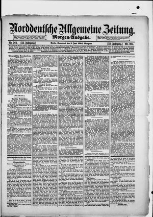 Norddeutsche allgemeine Zeitung vom 09.06.1894