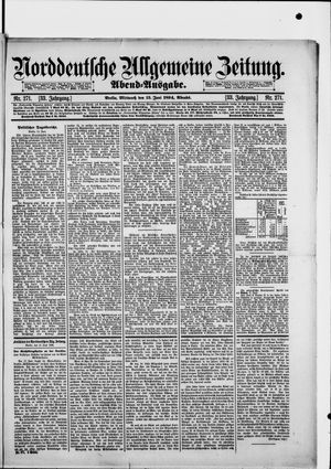 Norddeutsche allgemeine Zeitung on Jun 13, 1894