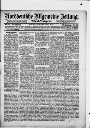 Norddeutsche allgemeine Zeitung vom 14.06.1894