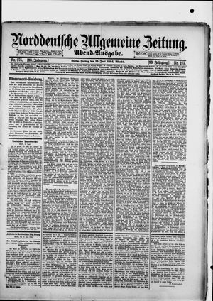 Norddeutsche allgemeine Zeitung vom 15.06.1894