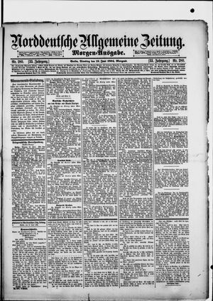 Norddeutsche allgemeine Zeitung on Jun 19, 1894