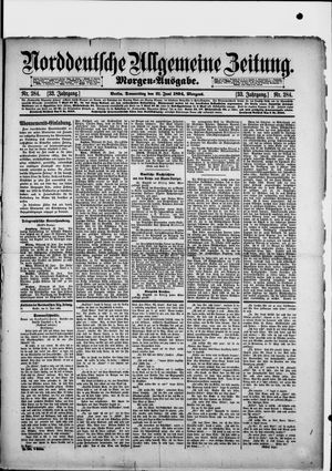 Norddeutsche allgemeine Zeitung on Jun 21, 1894