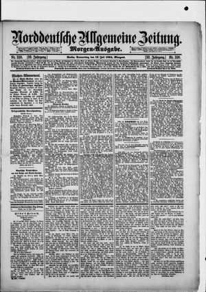 Norddeutsche allgemeine Zeitung vom 12.07.1894