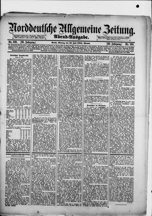 Norddeutsche allgemeine Zeitung vom 23.07.1894