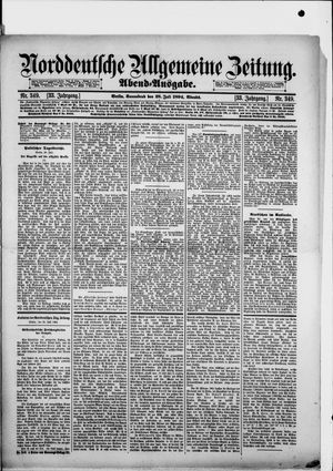 Norddeutsche allgemeine Zeitung vom 28.07.1894