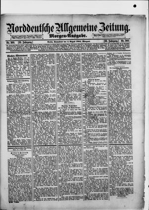 Norddeutsche allgemeine Zeitung vom 04.08.1894
