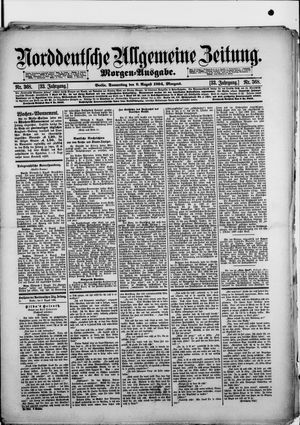 Norddeutsche allgemeine Zeitung vom 09.08.1894