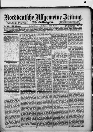 Norddeutsche allgemeine Zeitung on Sep 19, 1894