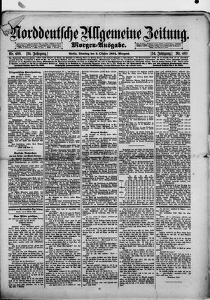 Norddeutsche allgemeine Zeitung vom 02.10.1894
