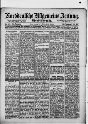 Norddeutsche allgemeine Zeitung vom 02.10.1894