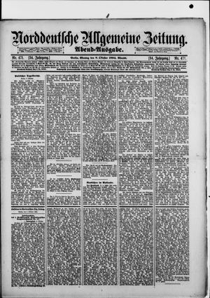 Norddeutsche allgemeine Zeitung vom 08.10.1894