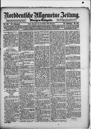 Norddeutsche allgemeine Zeitung vom 13.10.1894