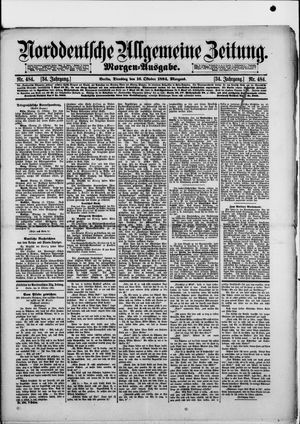 Norddeutsche allgemeine Zeitung vom 16.10.1894