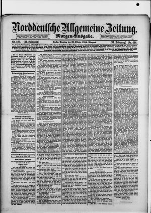 Norddeutsche allgemeine Zeitung vom 23.10.1894