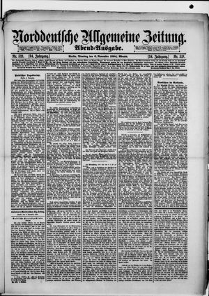 Norddeutsche allgemeine Zeitung vom 06.11.1894
