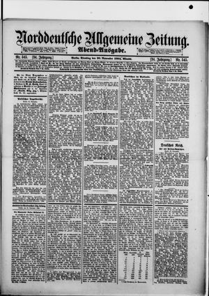 Norddeutsche allgemeine Zeitung vom 20.11.1894