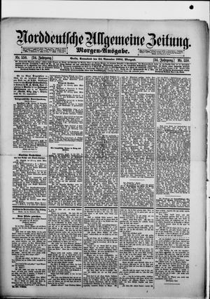 Norddeutsche allgemeine Zeitung vom 24.11.1894