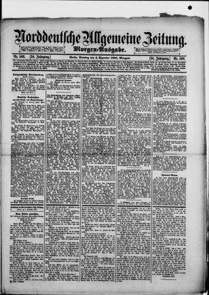 Norddeutsche allgemeine Zeitung vom 04.12.1894