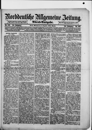 Norddeutsche allgemeine Zeitung vom 05.12.1894