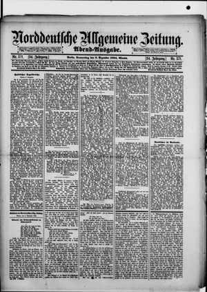 Norddeutsche allgemeine Zeitung vom 06.12.1894