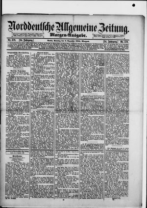 Norddeutsche allgemeine Zeitung vom 09.12.1894