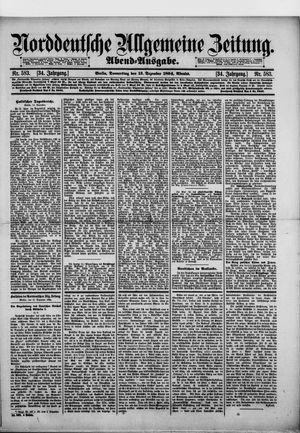 Norddeutsche allgemeine Zeitung vom 13.12.1894