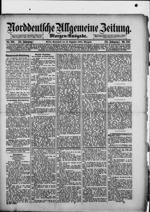 Norddeutsche allgemeine Zeitung vom 15.12.1894