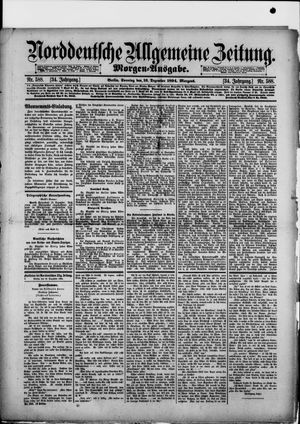 Norddeutsche allgemeine Zeitung on Dec 16, 1894