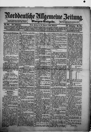 Norddeutsche allgemeine Zeitung vom 28.12.1894