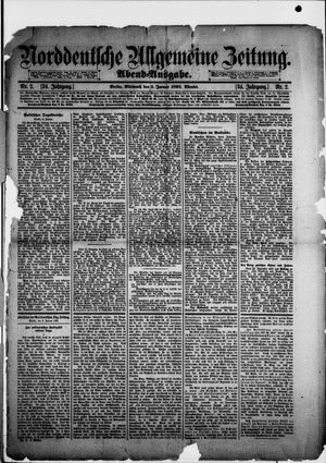 Norddeutsche allgemeine Zeitung on Jan 2, 1895