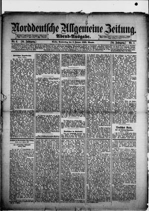 Norddeutsche allgemeine Zeitung on Jan 3, 1895