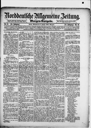 Norddeutsche allgemeine Zeitung vom 09.01.1895