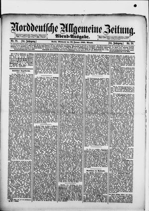 Norddeutsche allgemeine Zeitung vom 23.01.1895