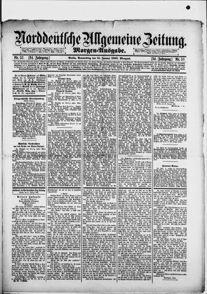 Norddeutsche allgemeine Zeitung vom 31.01.1895
