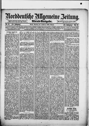 Norddeutsche allgemeine Zeitung on Feb 5, 1895
