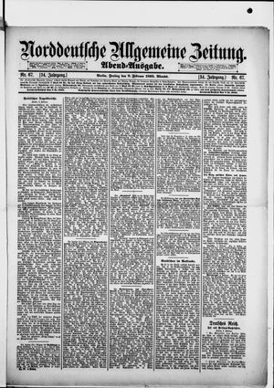 Norddeutsche allgemeine Zeitung on Feb 8, 1895