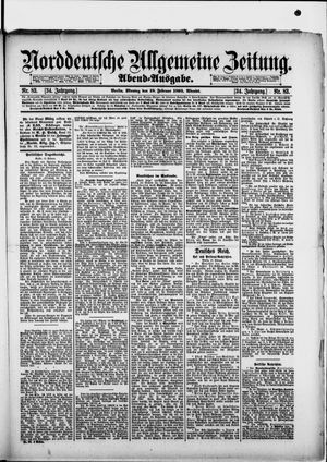 Norddeutsche allgemeine Zeitung vom 18.02.1895