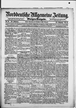 Norddeutsche allgemeine Zeitung vom 21.02.1895