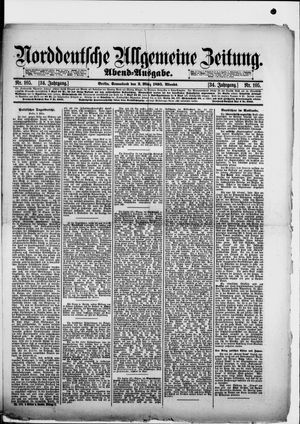 Norddeutsche allgemeine Zeitung on Mar 2, 1895