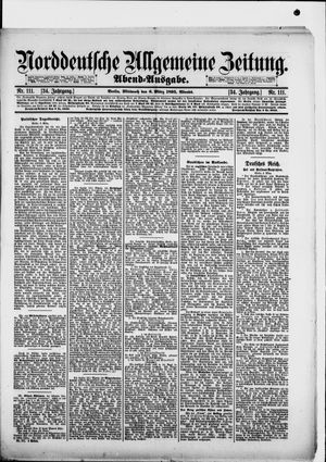 Norddeutsche allgemeine Zeitung vom 06.03.1895