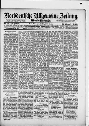 Norddeutsche allgemeine Zeitung on Mar 13, 1895