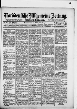 Norddeutsche allgemeine Zeitung vom 14.03.1895