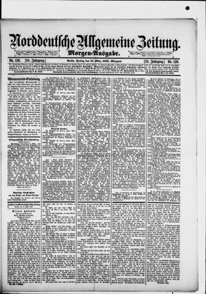 Norddeutsche allgemeine Zeitung vom 15.03.1895